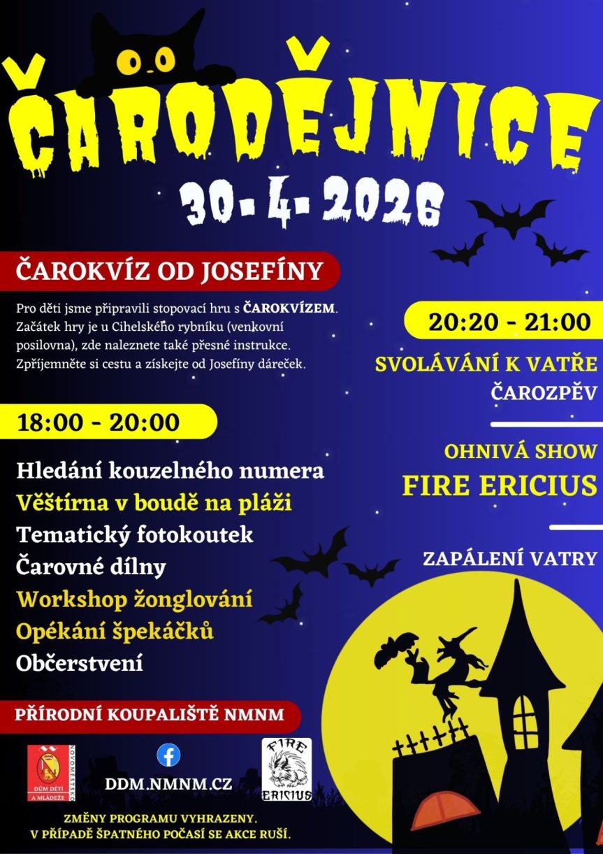 ČARODĚJNICE 2026