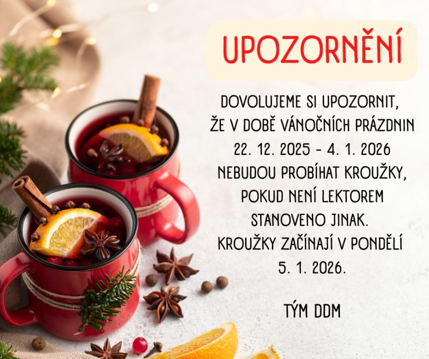 DŮLEŽITÉ UPOZORNĚNÍ